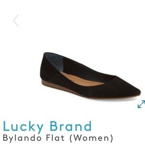 Lucky Bylando flats, 8.5 black